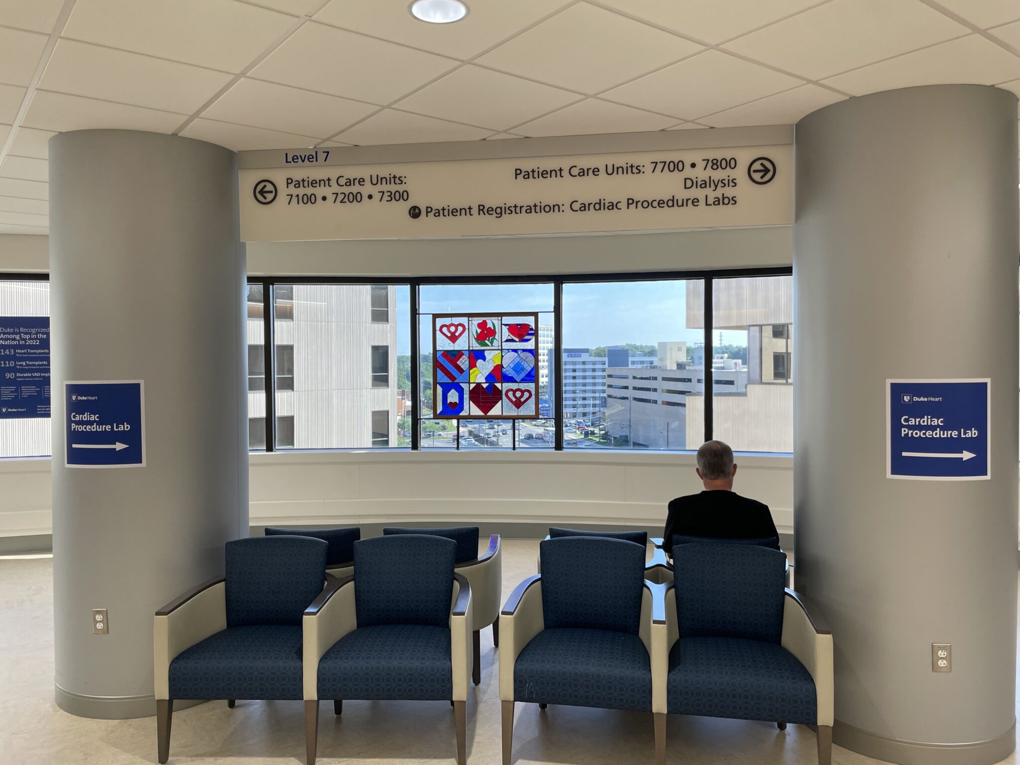 Duke Hospital; Wayfinding Signage · Telepathic Graphics